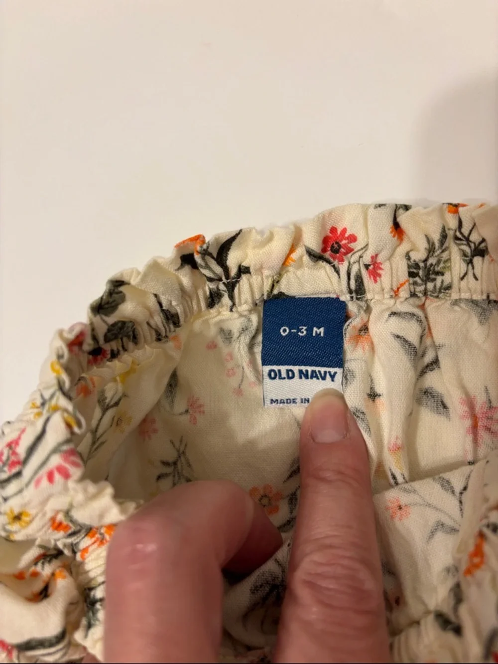 0-3mo Floral Baby Bloomers - bundle of 3